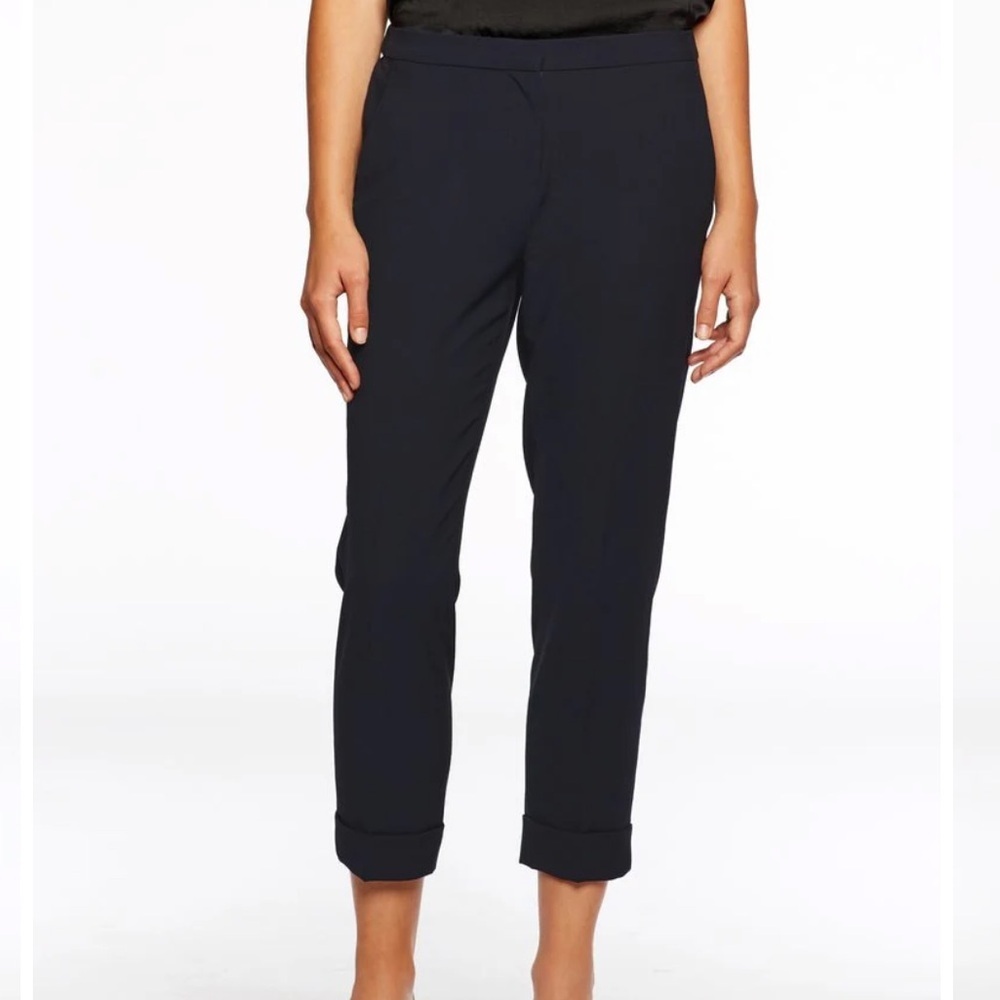 Brochu Walker The Westport Cropped Pant In Dark Gray Size S